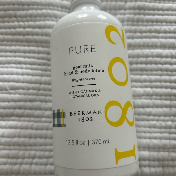 Beekman 1802 Pure Goat Milk Hand & Body Wash & Lotion Fragrance Free Set of Two - Picture 3 of 3